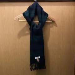 Johnstons of Elgin カシミヤマフラー ブラックウォッチ - メルカリ