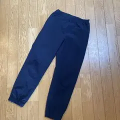 ユニクロ130暖パン　ウォームイージーストレッチパンツ　ネイビー 長ズボン