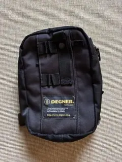 DEGNER ブラックバッグ ジッパー式のサムネイル