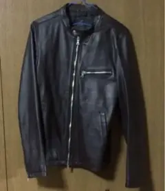 house of blues シングルライダースジャケット 茶色