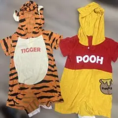 ディズニー ティガー プー ロンパース 80cm