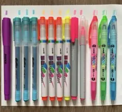 蛍光ペン 13本 多色 まとめ売り