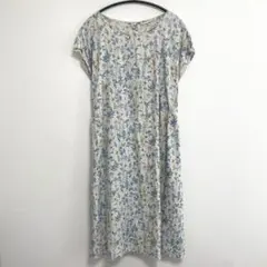 ⭐︎ひつじ草様専用⭐︎サマンサモスモス 草花 ツユクサ 花柄 リバティ ワンピース