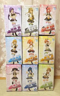ラブライブ！ノーブランドガールズフィギュア2013年 9点セット