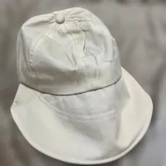 ⭐️新品未使用　❣️バックリボン バケットハット アイボリー☀️のサムネイル
