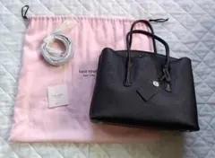 kate spade ブラック バッグ