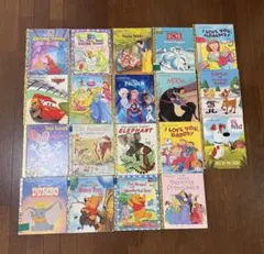 Little Golden Books 絵本 洋書 ディズニー19冊セット Little Golden Books 絵本 洋書 ディズニー19冊セット - メルカリ