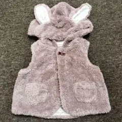 【美品】アウター　ベスト　うさ耳