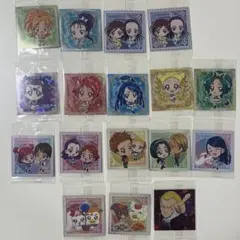 プリキュアオールスターズ　ウエハースチョコ　シール　17枚セット