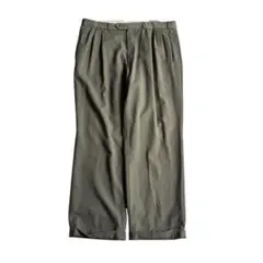 カナダ製 Lord&Taylor SUPER100s 3タック ワイドスラックスのサムネイル