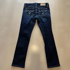 moussy スキニー　デニム　インディゴブルー　ストレッチ　ローライズ