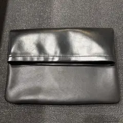 ★即日発送★タケオキクチ　クラッチバッグ　シンプル　ブラック