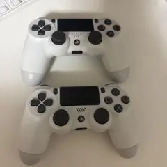PS4 コントローラー 純正 ホワイト 2個セット
