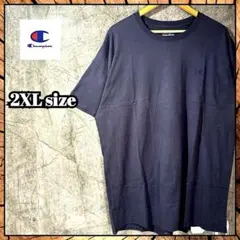 Champion チャンピオン Tシャツ オーバーサイズ 刺繍ロゴ　古着