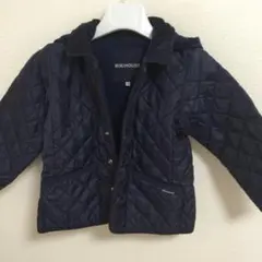 MIKIHOUSE ネイビー キルティングジャケット 100