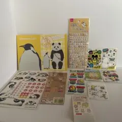 古い キャラクターシール まとめ売り（使用・書き込みあり）