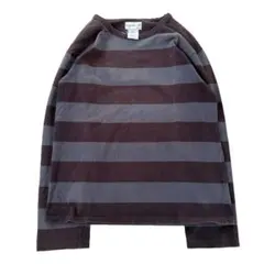 agnes b. border l/s shirt y2k 日本製