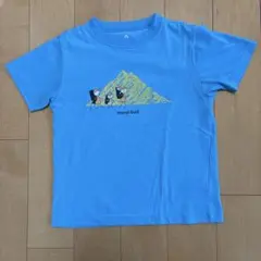 mont-bell 水色 Tシャツ　120cm