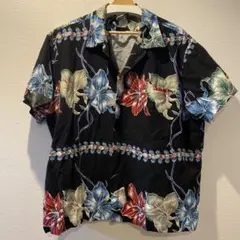 Hilo Hattie ボタニカル柄　ハワイ製　アロハシャツのサムネイル