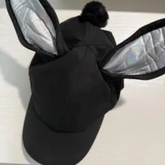 ディズニーリゾート うさ耳キャップ ブラック