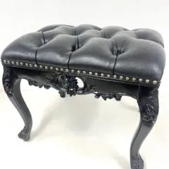 ホーランド オットマン ブラック 黒 幅84cm スツール 143-158 ホーランド オットマン ブラック 黒 幅84cm スツール 143-158 - メルカリ