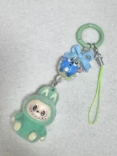 ラブブキャラクター キーホルダー＆ストラップ2way