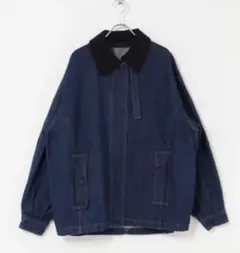 2WAYカラーデニムブルゾン