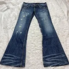 Y2K Archive Studded Flare Denim 00sのサムネイル