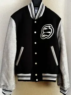 old stussy 2008 I.S.T VARSITY JACKET 黒 - メルカリ