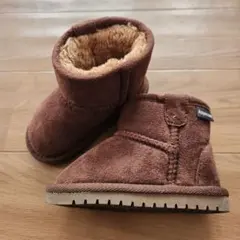 キッズ ブラウンファーブーツ14cm