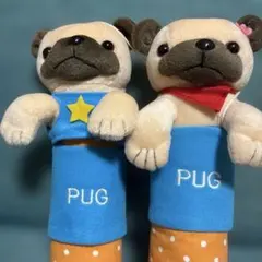 パグ ぬいぐるみ ブーツキーパーシリカゲル付