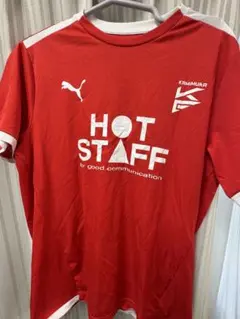 神村学園サッカーウェアPuma 赤