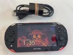 PSVITA レッド/ブラック PCH-2000 マイクラソフト付き