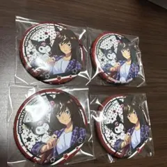 ウマ娘 ドゥラメンテ 缶バッジ 4個セット