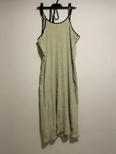 HELLO.SANFRANCISCO ストライプ キャミワンピース イエロー