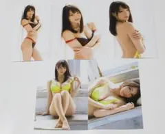鈴村あいり　メーカー非売品　Lサイズ大判生写真　5枚のサムネイル
