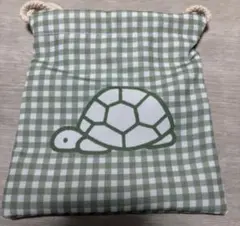 タイトーくじ　ミッフィー　ブルーナアニマル　F賞　巾着ポーチ　カメ