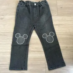 プティマイン ディズニー ミッキー デニムパンツ