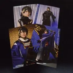 刀ミュ 三日月宗近(黒羽麻璃央) ブロマイド·缶バッジセット - メルカリ