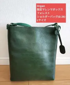 希少限定【美品】Organ マレンマボックス ショルダーバッグ(G-26)Lのサムネイル