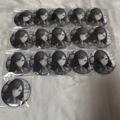 プロジェクトセカイ プロセカ 白石杏 30A グリッター缶バッジ グリ缶 16点