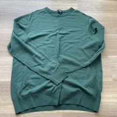 UNIQLO ダークグリーン XL ニットセーター