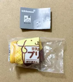 ガチャ キッコーマン 豆乳ミニポーチ 4杯目 豆乳飲料 プリン ポムポムプリン