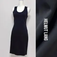 HELMUT LANG スキューバ 伸縮 ミニマル 光沢 タンク ドレスのサムネイル