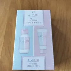 ＆PAIR　コントロールリペア　2in1 7days お試しミニセット