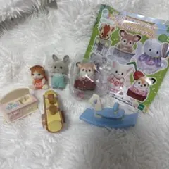 シルバニアファミリー 遊具 人形 赤ちゃんティータイム