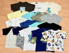 【メルカリ市価格】子ども服110サイズ男の子　夏物ポケモン半袖などまとめ売り