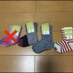 ラソックス　キッズ靴下 3足セット Lサイズ13-16センチ