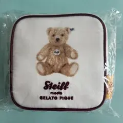 GELATO PIQUE シュタイフ テディベアポーチ