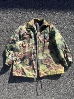 【超希少】90s 紺タグ old stussy カモフラ キルティング コート